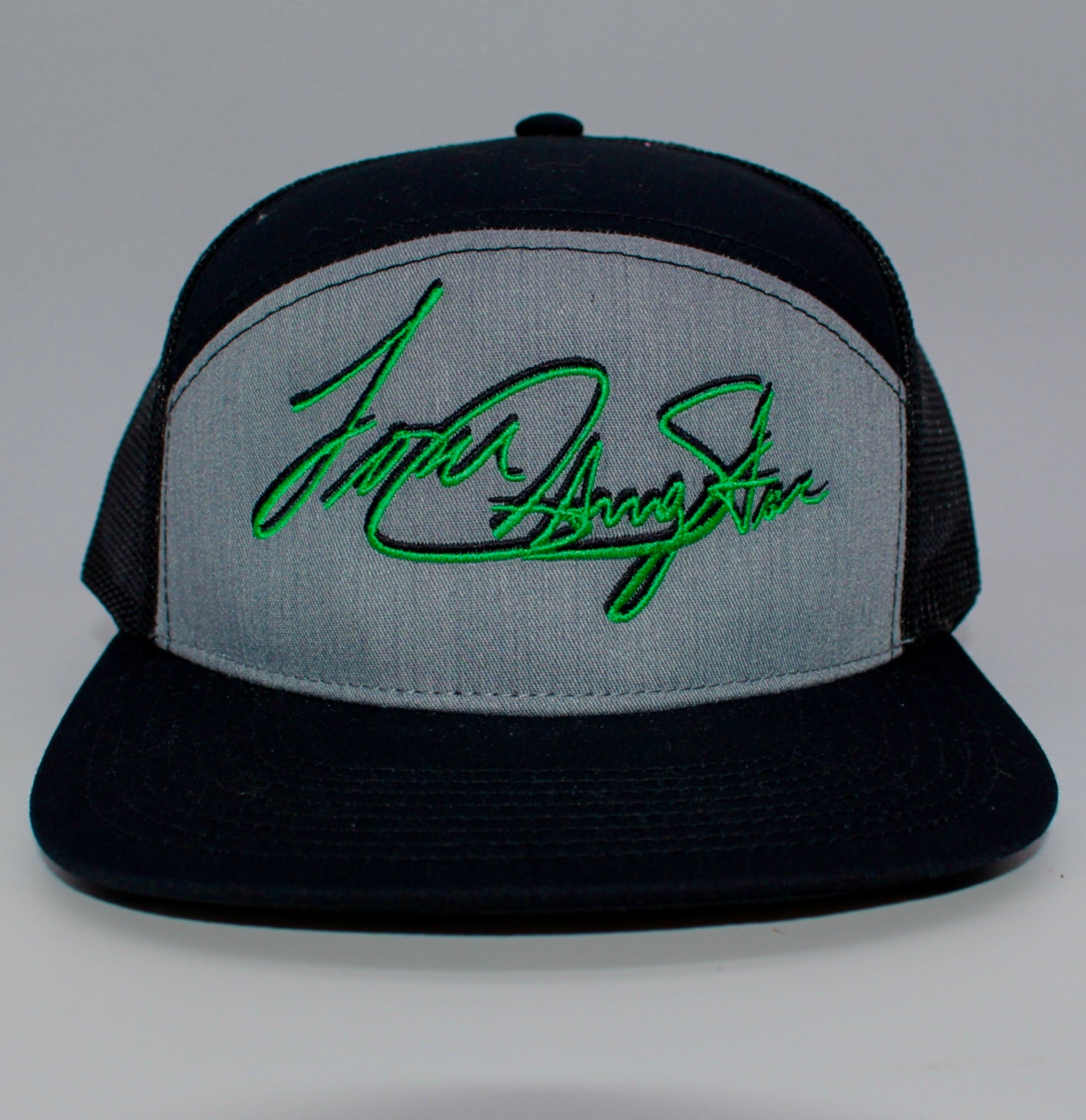 RANGERS LOW CAPS BLACK AND GRAY