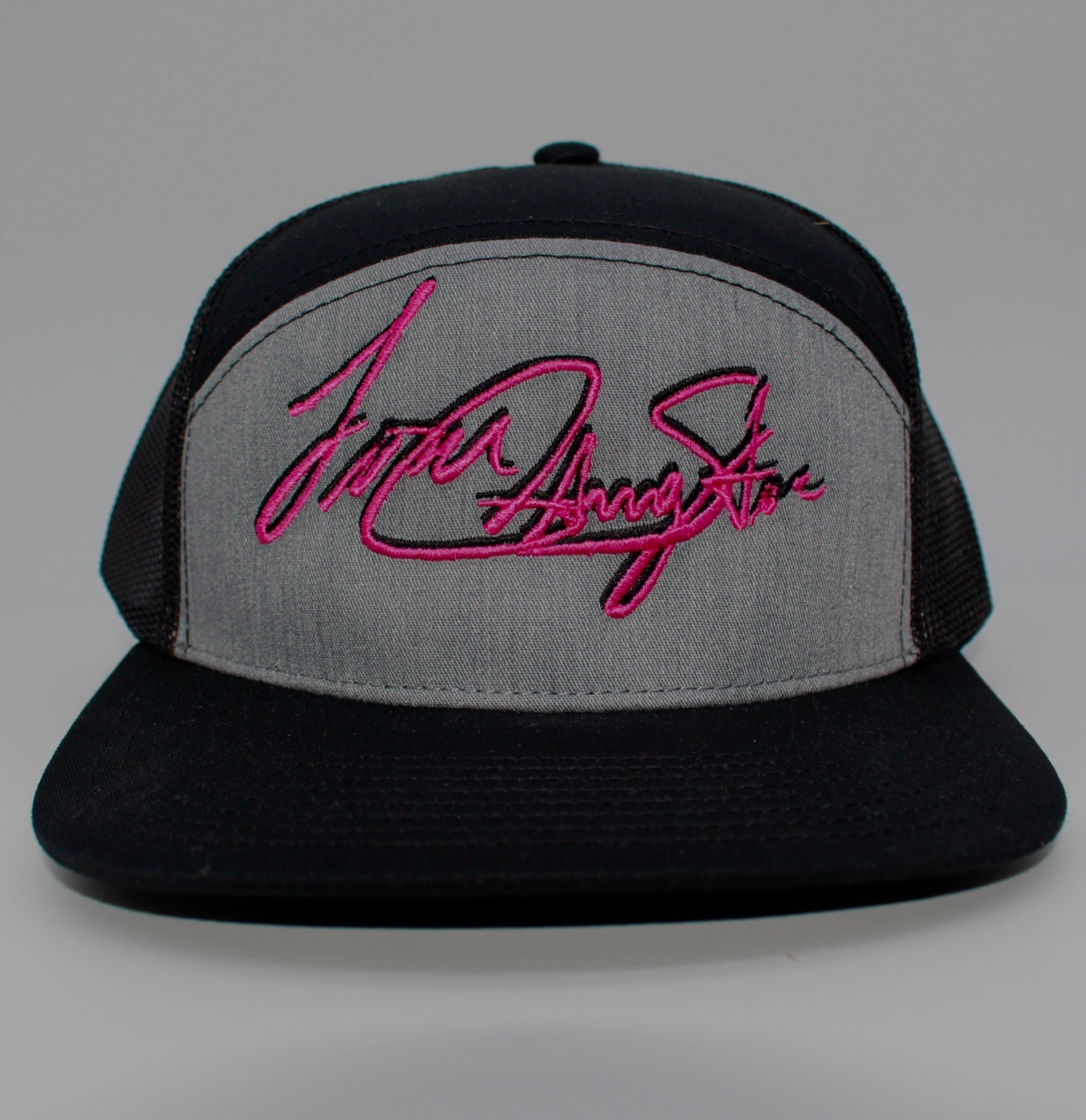 RANGERS LOW CAPS BLACK AND GRAY