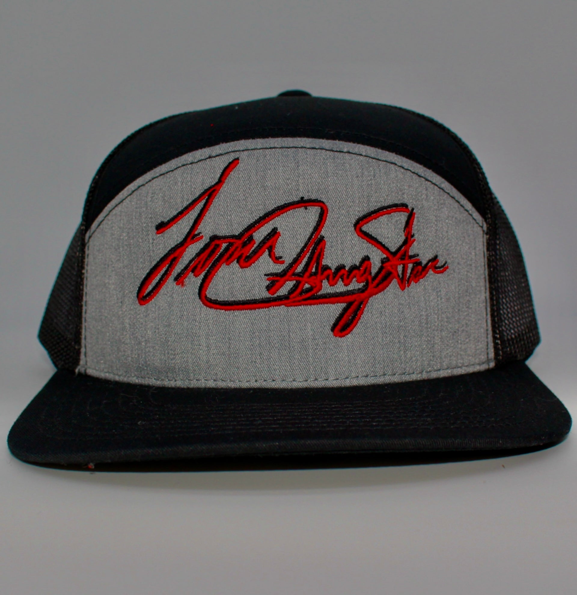 RANGERS LOW CAPS BLACK AND GRAY